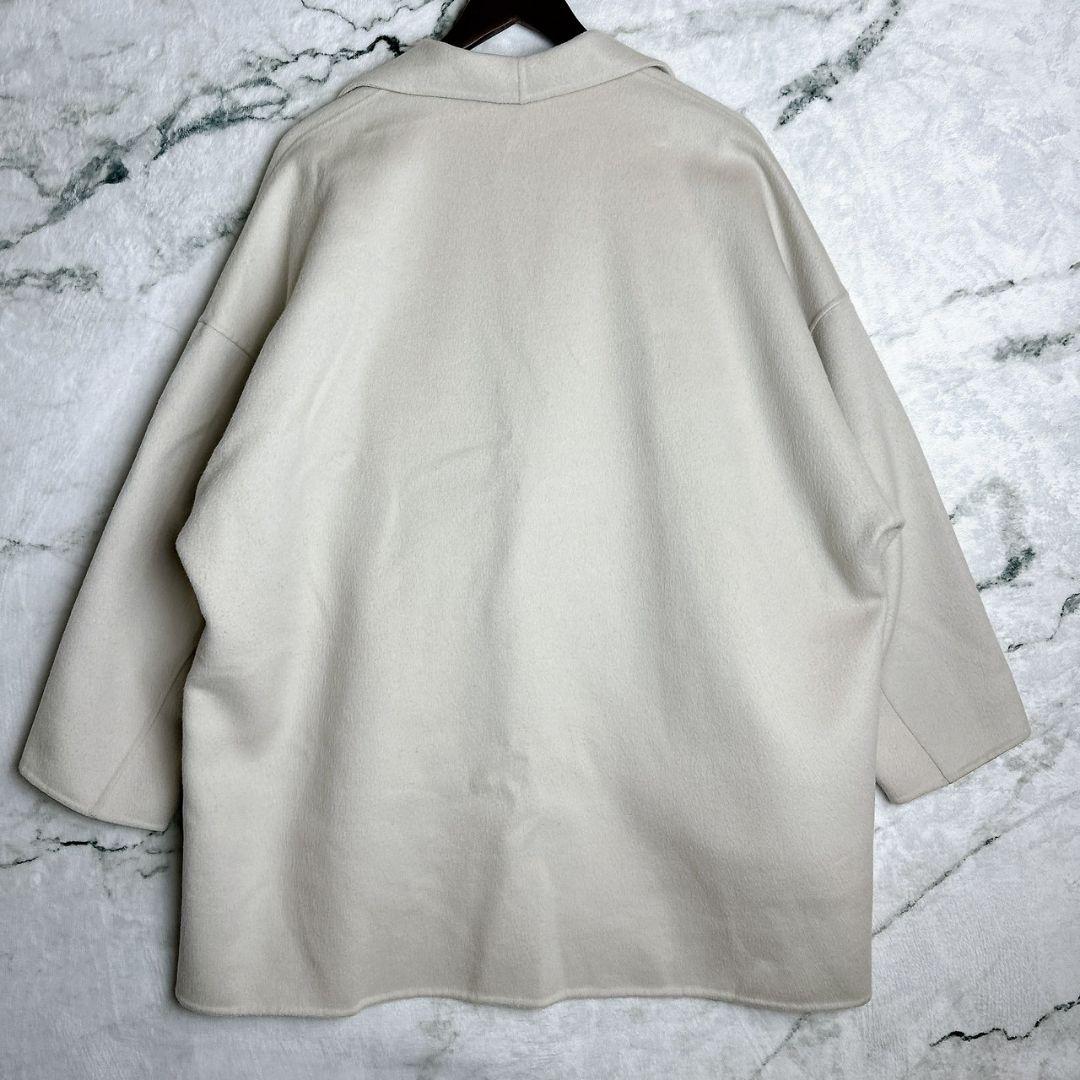 DES PRES デプレ ダブルフェイス メルトンビーバー ショートコート 36