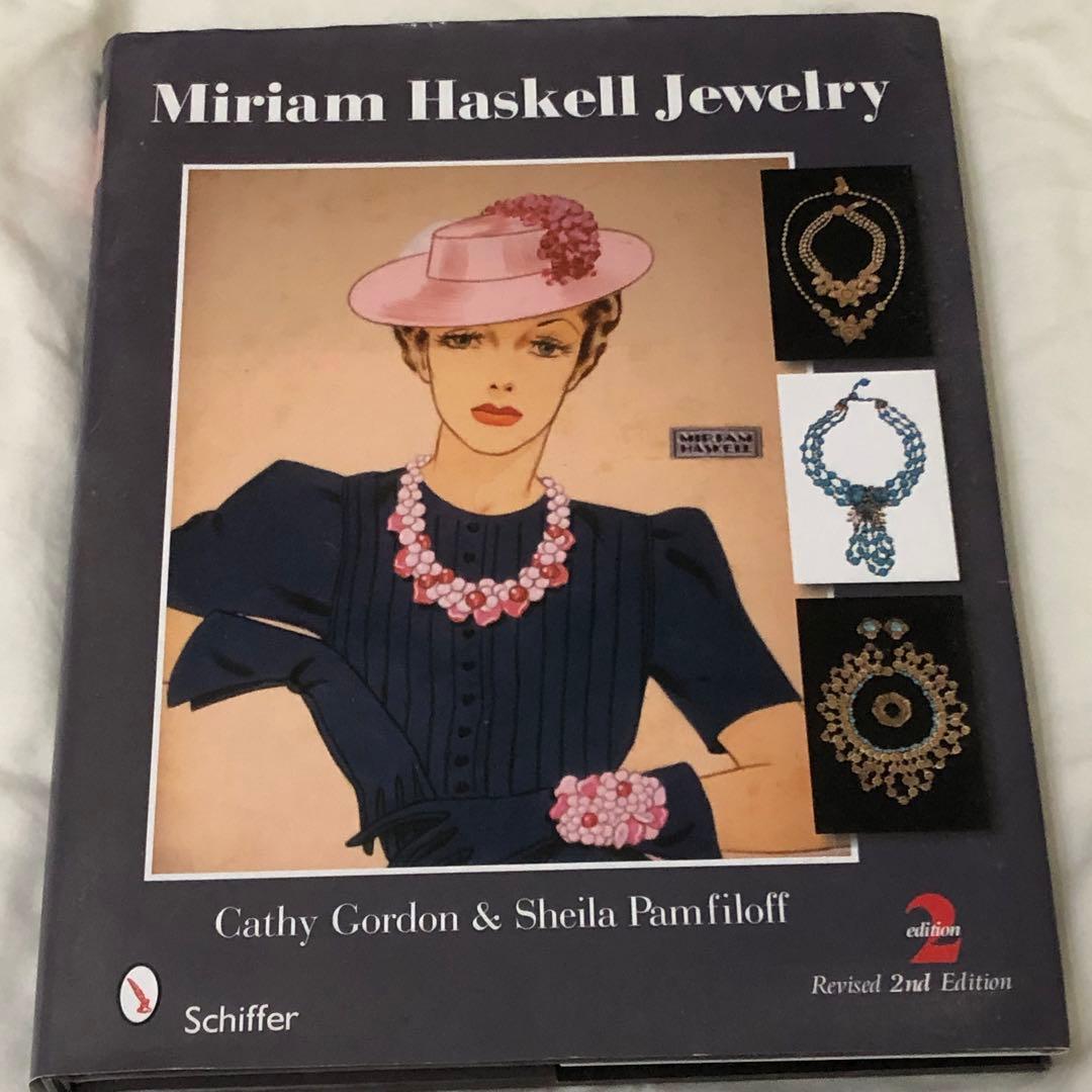 Miriam Haskell Jewelry ミリアムハスケル　洋書　本