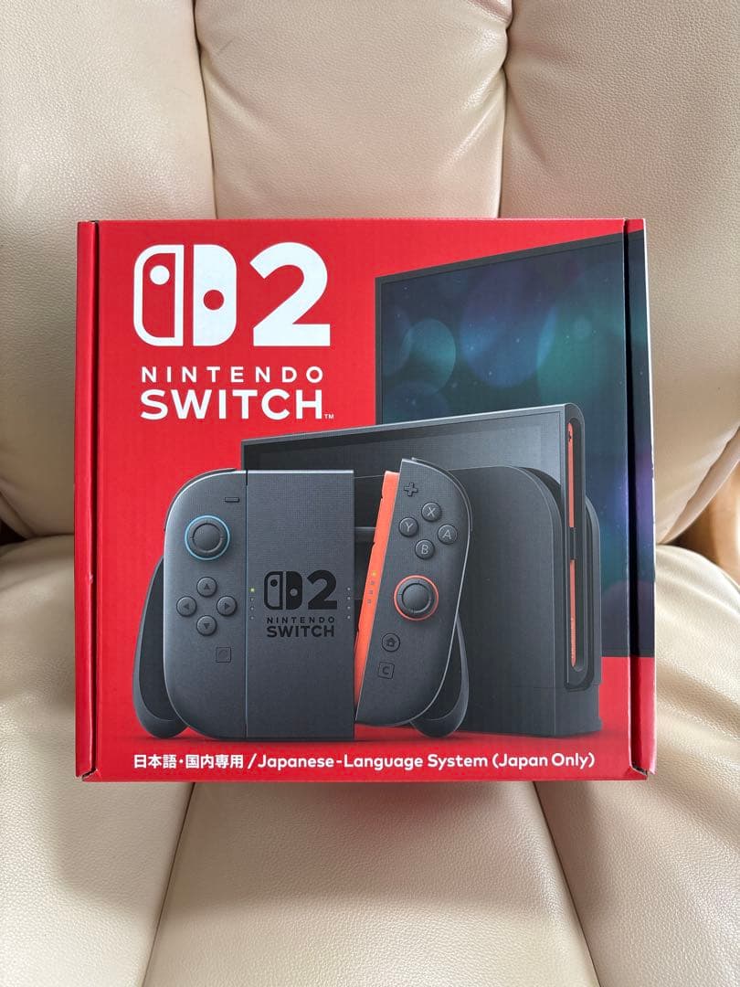 新品未開封　Nintendo Switch 2 日本語専用 本体１年保証付
