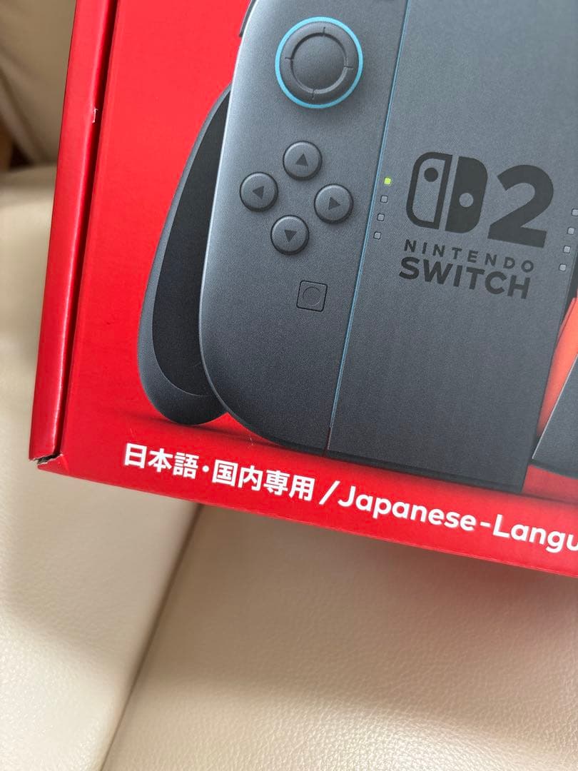 新品未開封　Nintendo Switch 2 日本語専用 本体１年保証付