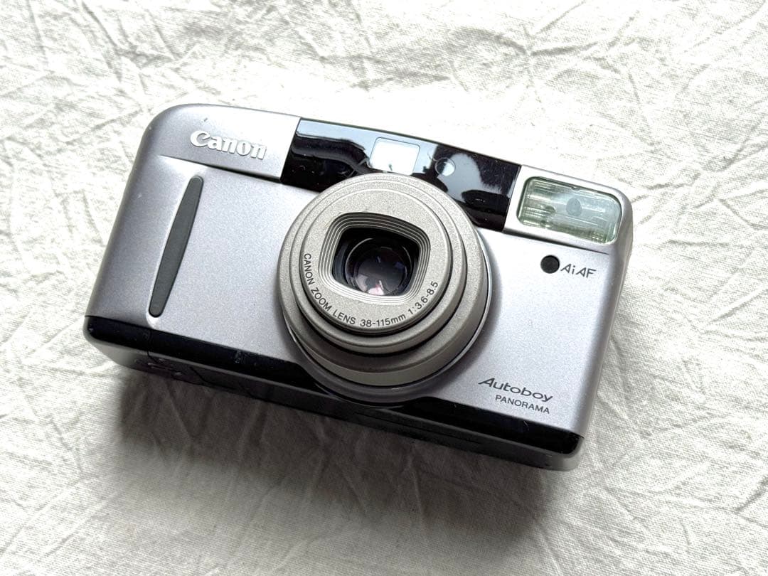⌘完動品！ 電池付き、作例あり！ Canon Autoboy S⌘
