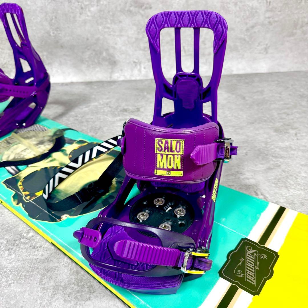 SALOMON SANCHEZ 158cm スノーボードセット バイン