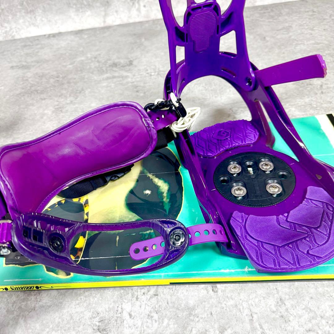 SALOMON SANCHEZ 158cm スノーボードセット バイン