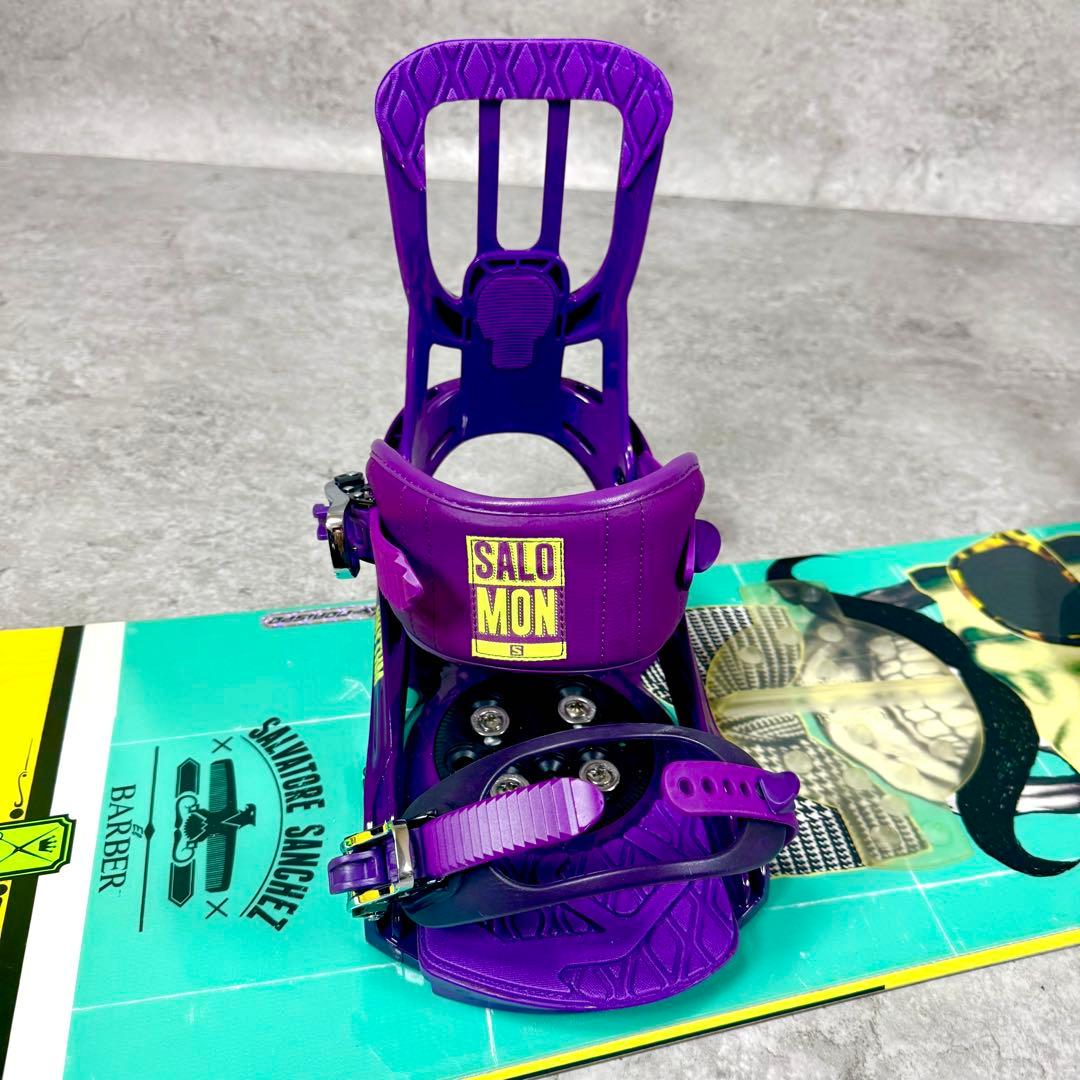 SALOMON SANCHEZ 158cm スノーボードセット バイン