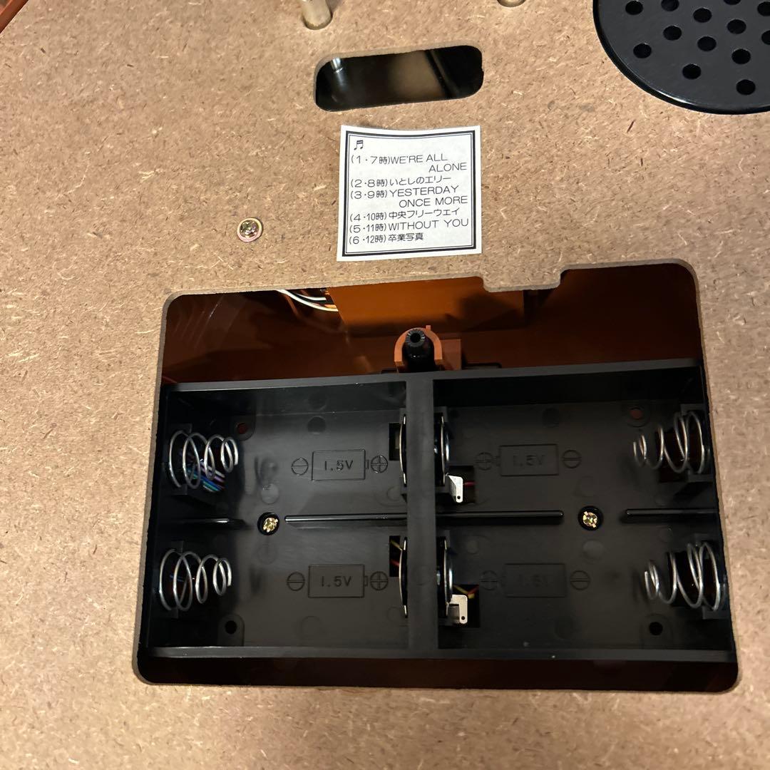 【極美品】Small World スモールワールド　からくり時計 リズム6曲