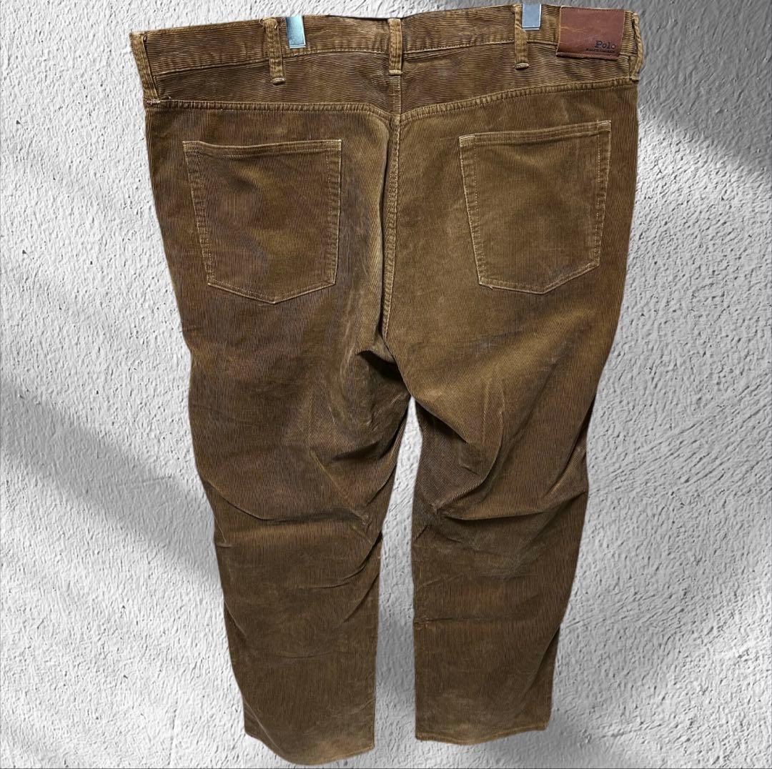 ✅W46 RALPH LAUREN ラルフローレン コーデュロイ パンツ 茶色