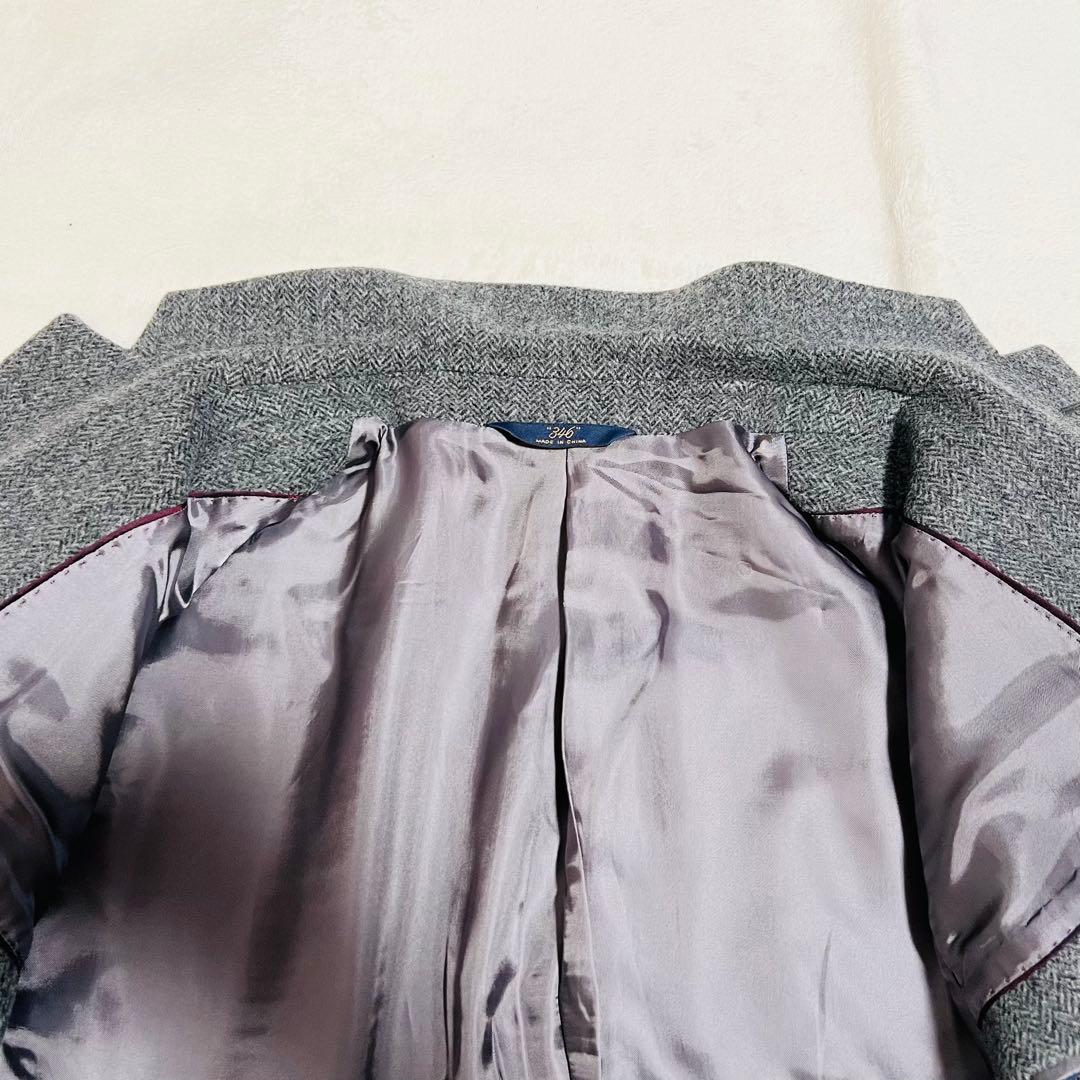 【極美品】ブルックスブラザーズ チェスターコート へリーンボーン サイズ42