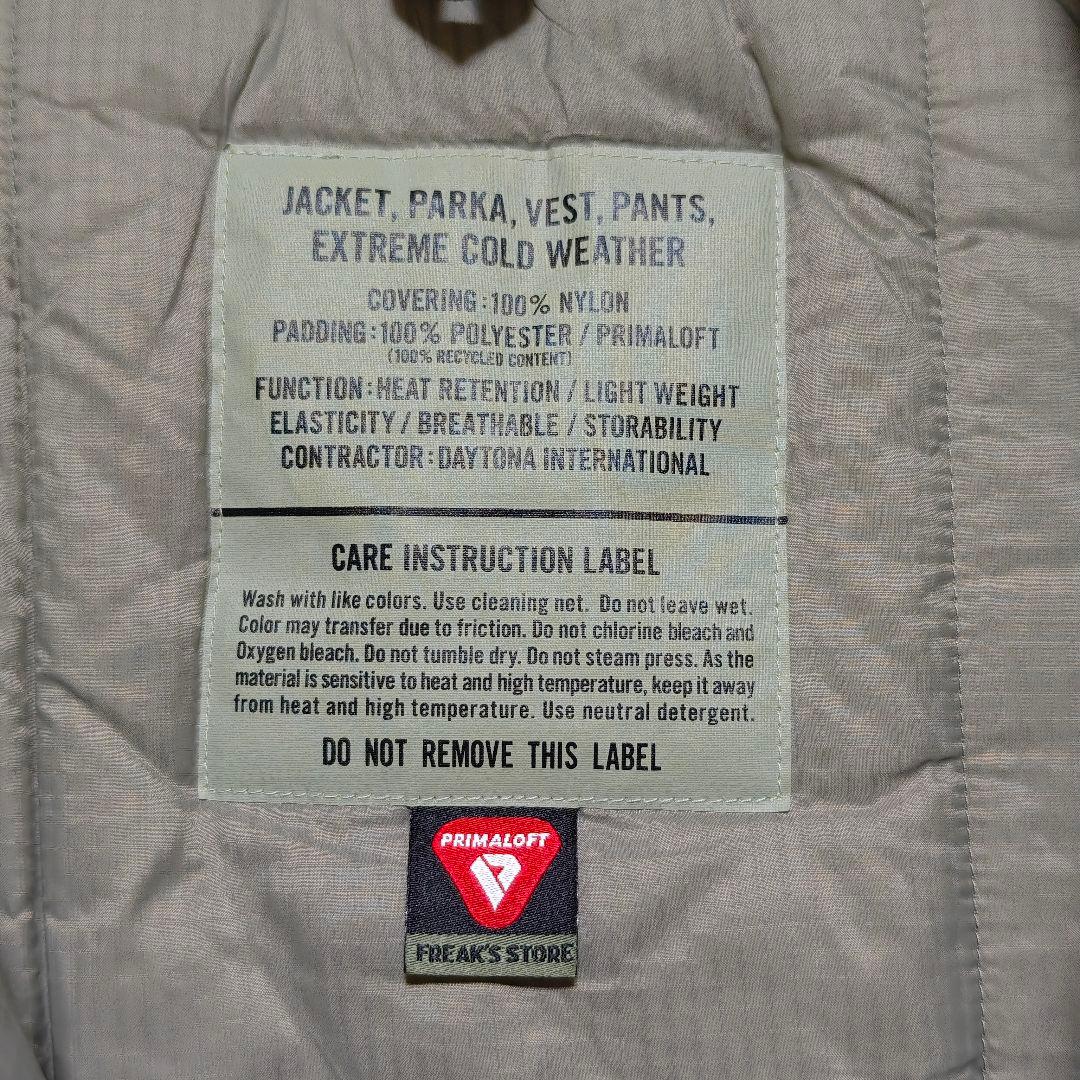 ジャケット・アウター LEVEL7 HIGH LOFT JACKET PRIMALOFT ECWCS