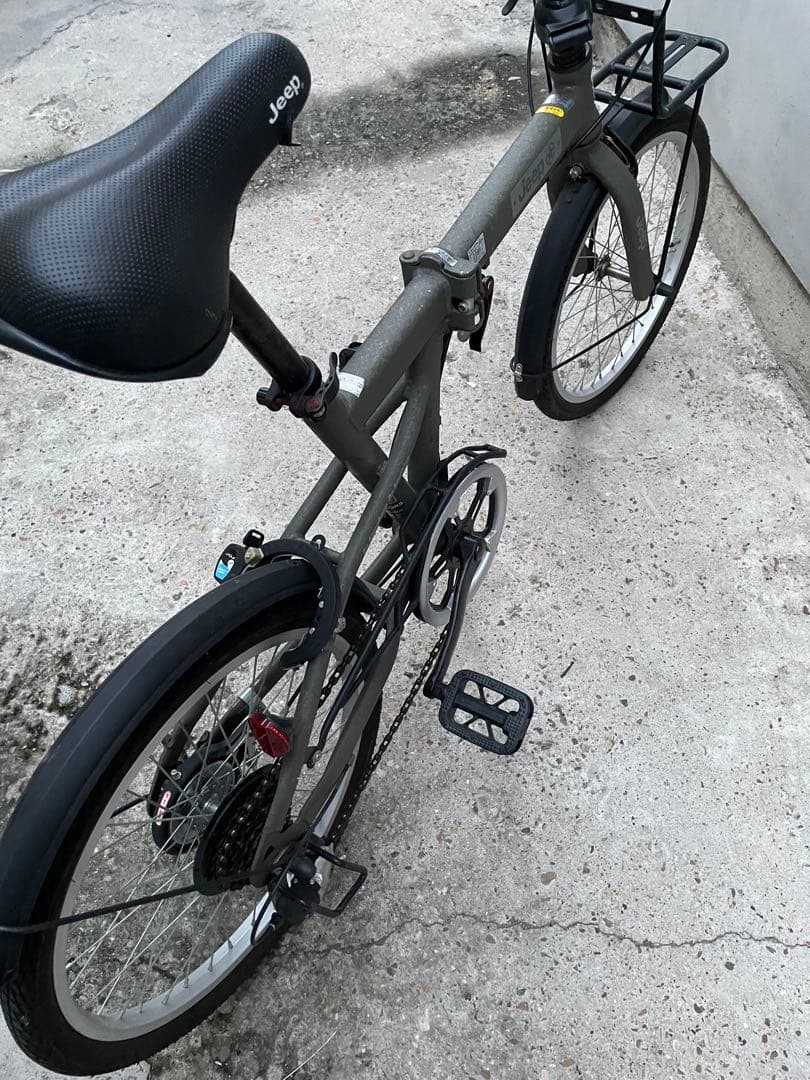 近隣配達可能　JEEP ミニベロ　折りたたみ自転車　JE-206