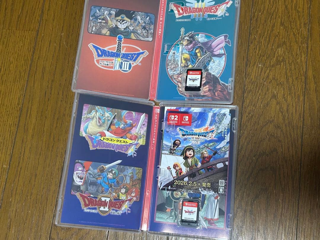 Switch1 ドラゴンクエスト リメイク　1&2 3 セット