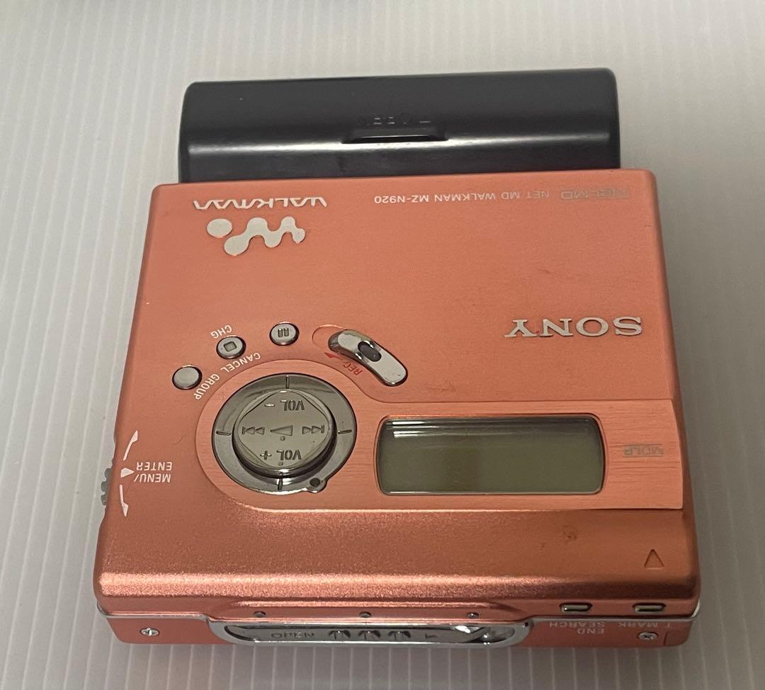 SONY MZ-N920 MDプレーヤー