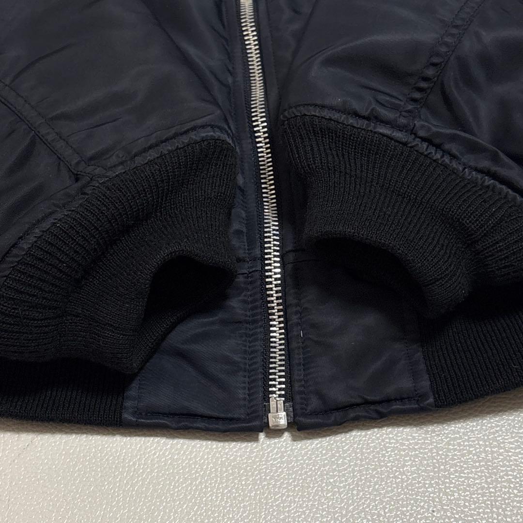 90s UNIQLO ユニクロ MA-1 ジャケット ブラック