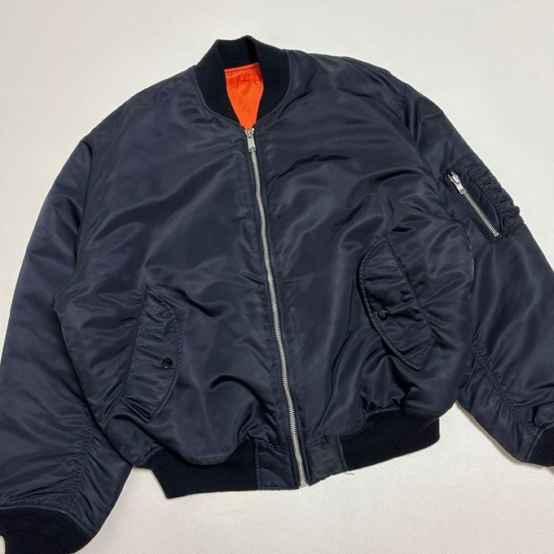 90s UNIQLO ユニクロ MA-1 ジャケット ブラック