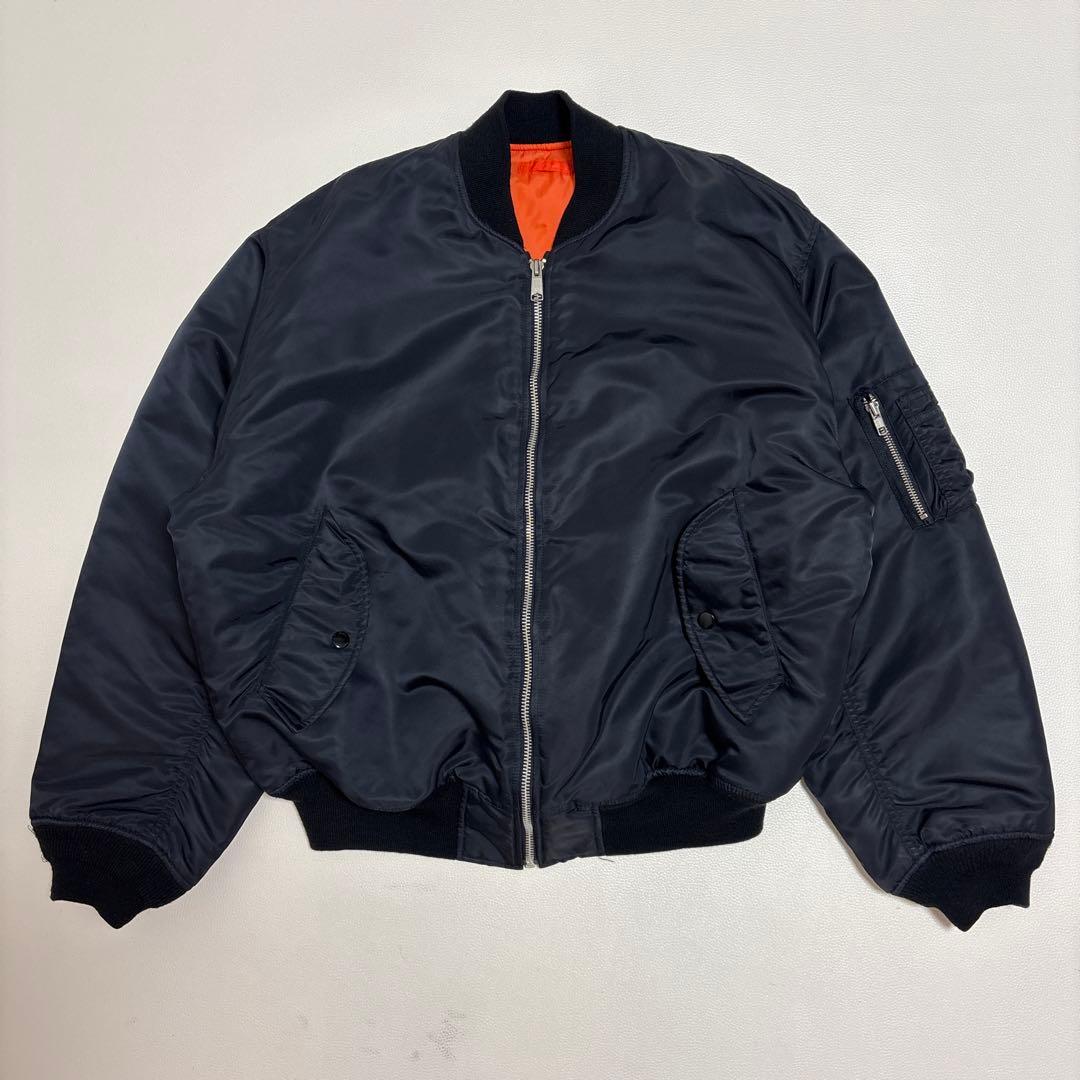 90s UNIQLO ユニクロ MA-1 ジャケット ブラック