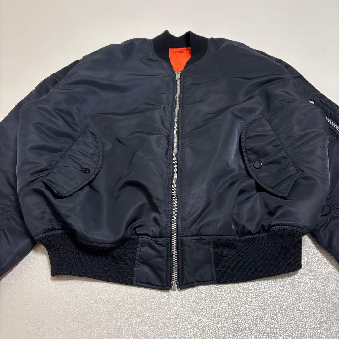 90s UNIQLO ユニクロ MA-1 ジャケット ブラック