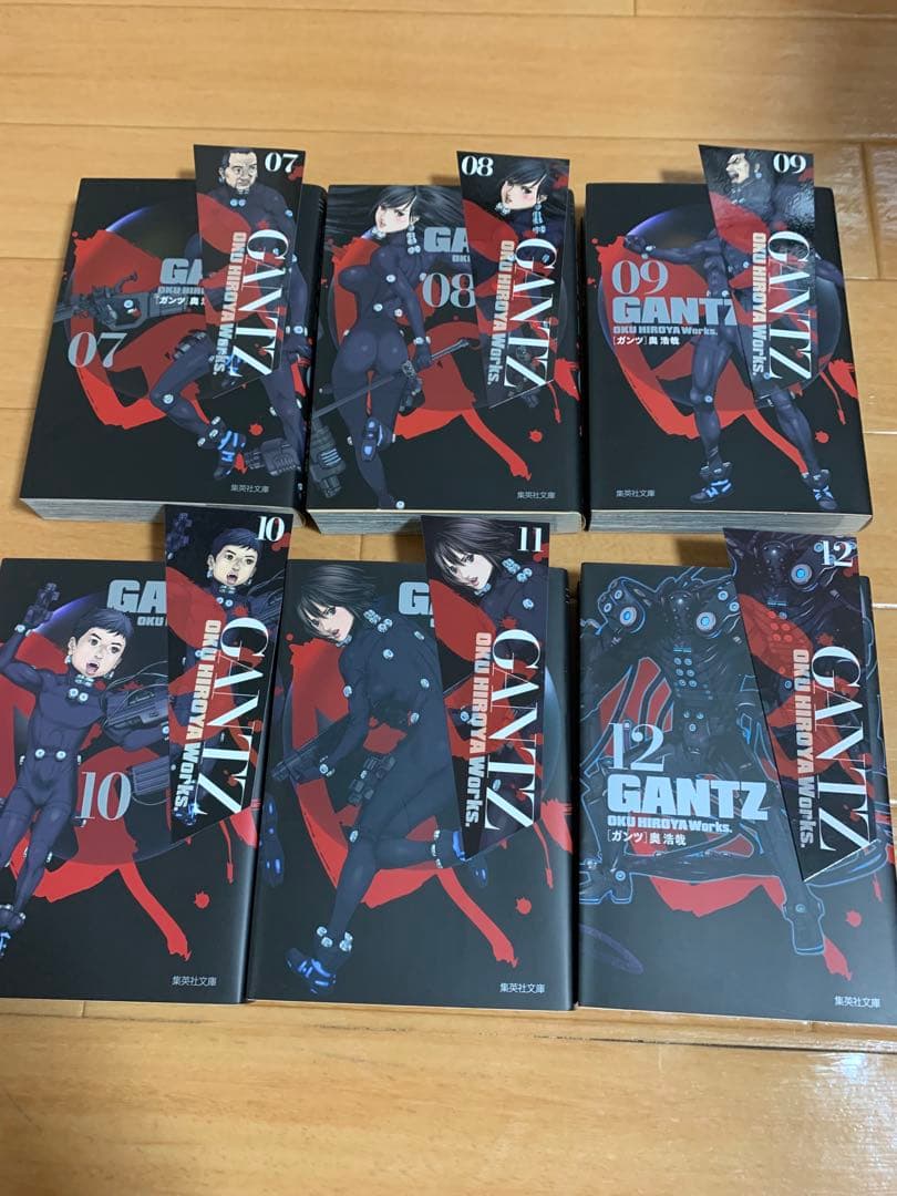 文庫本GANTZ 全18巻セット 美品全巻シオリ付き