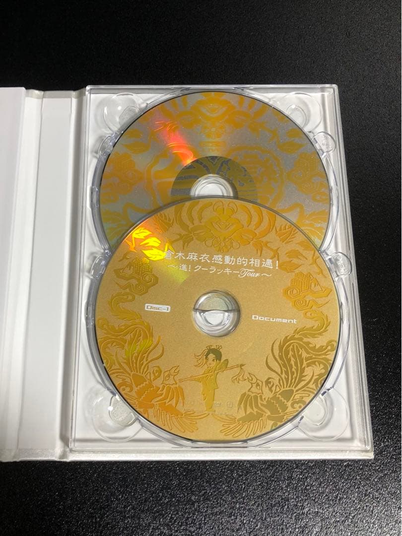 倉木麻衣DVD「感動的相遇！進！クーラッキーTOUR 」ファンクラブ限定受注品