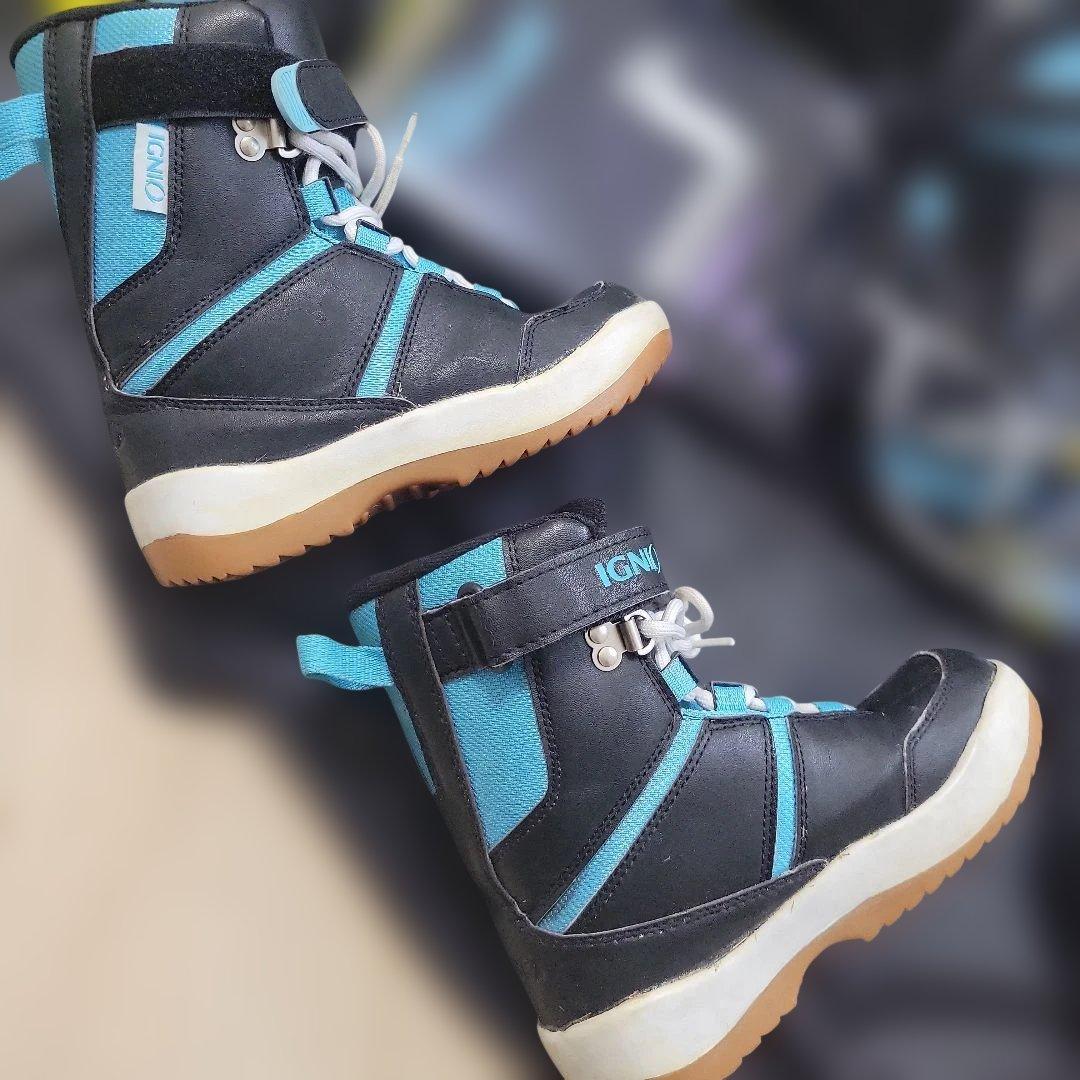 値下げ　IGNIO　スノーボード　キッズ　１２０　4点セット　イグニオ