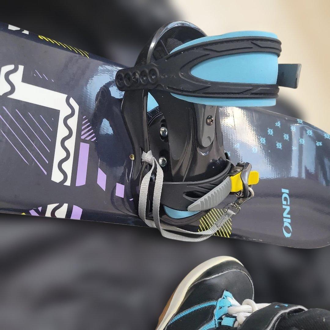 値下げ　IGNIO　スノーボード　キッズ　１２０　4点セット　イグニオ