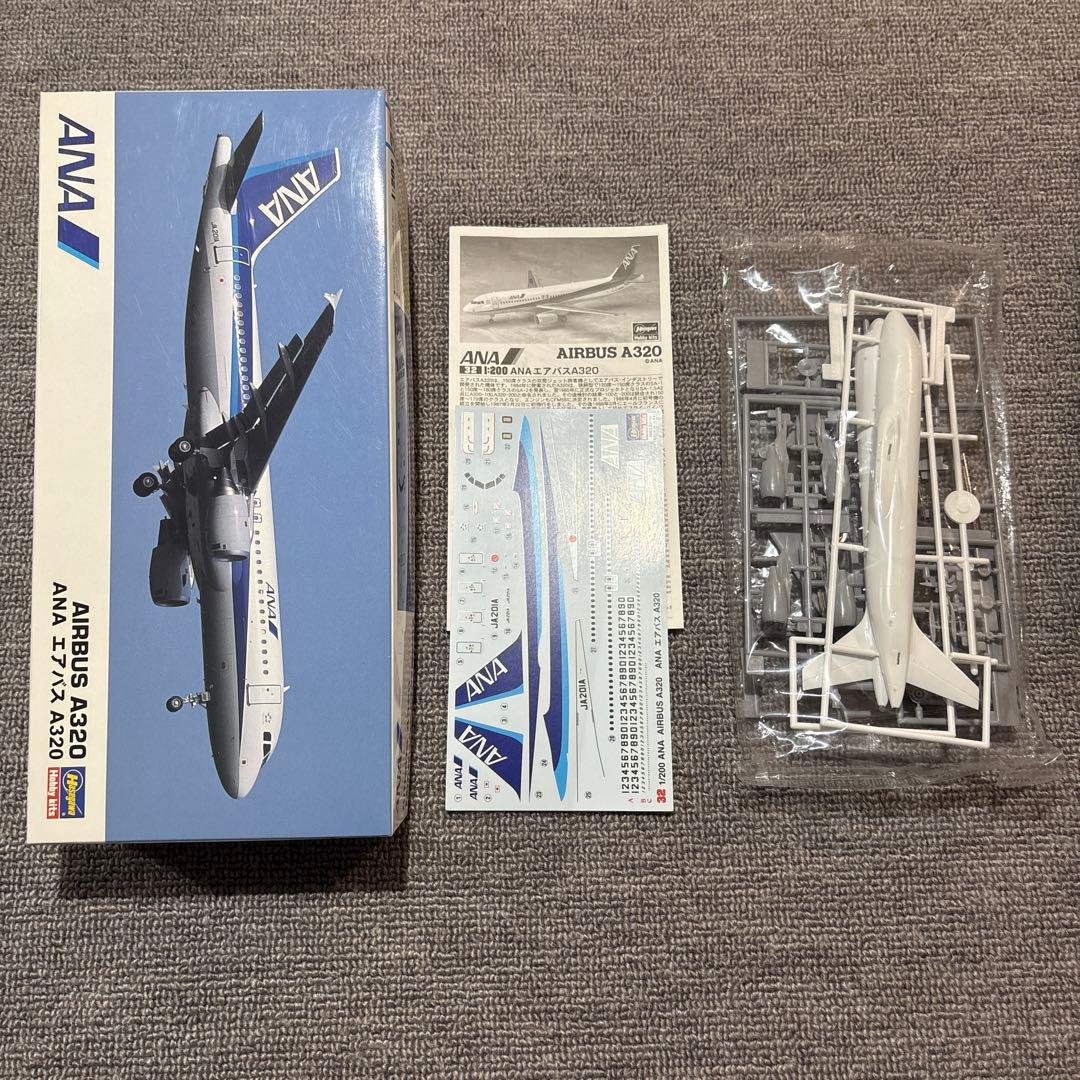 ハセガワ 1/200 737 320 321 5機セット