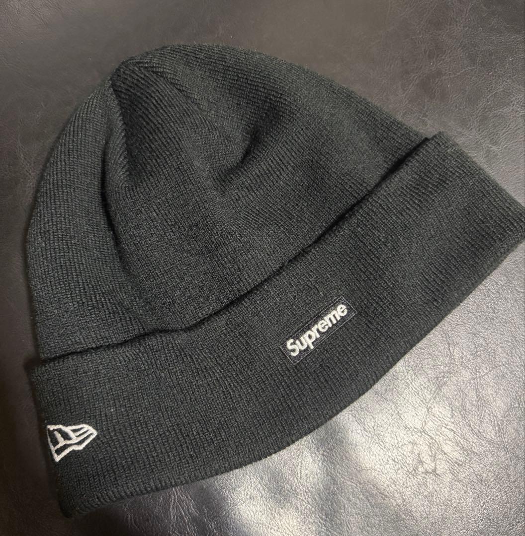 y*様 supreme Swarovski NEW ERA コラボ 黒 ビーニー