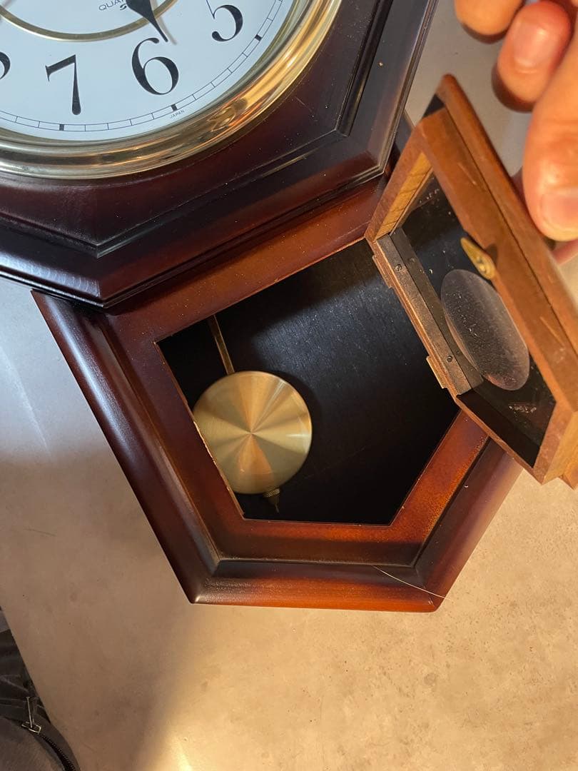 セイコー 掛け時計 PQ-827B 振り子 チャイム 動作良好