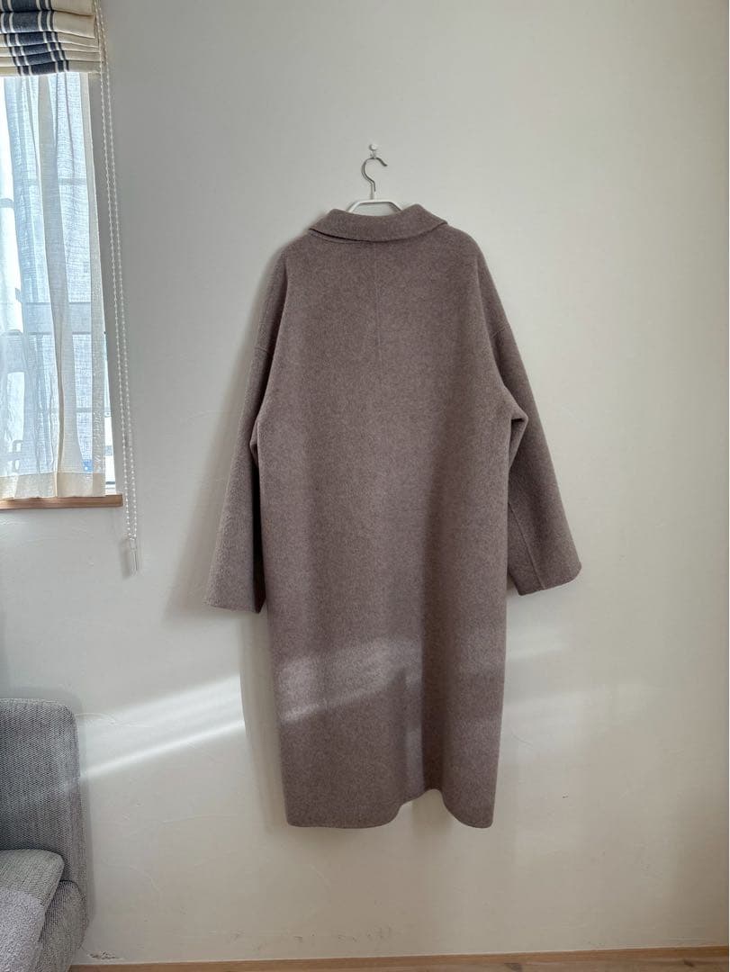 cizatto シザット Shaggy Wool Over Coat グレージュ