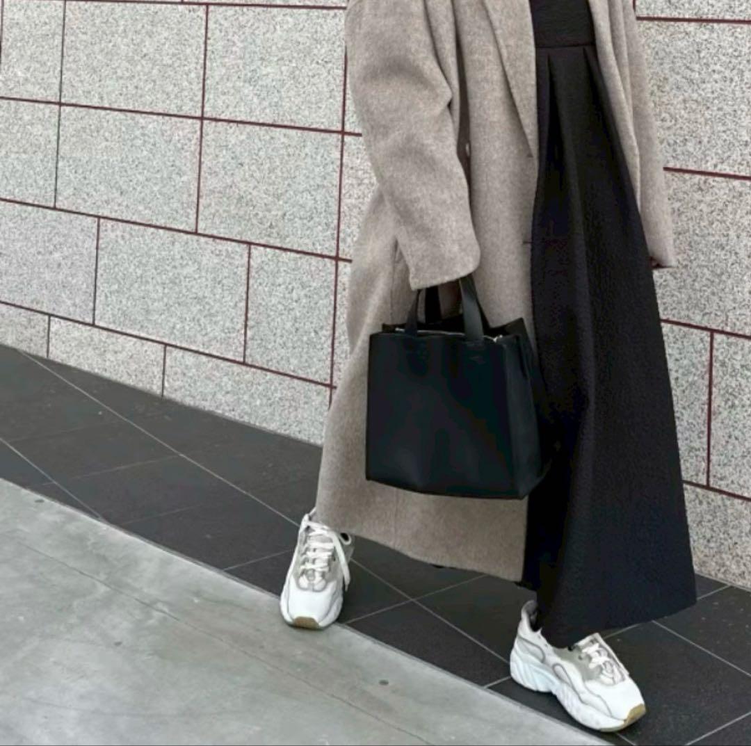 cizatto シザット Shaggy Wool Over Coat グレージュ