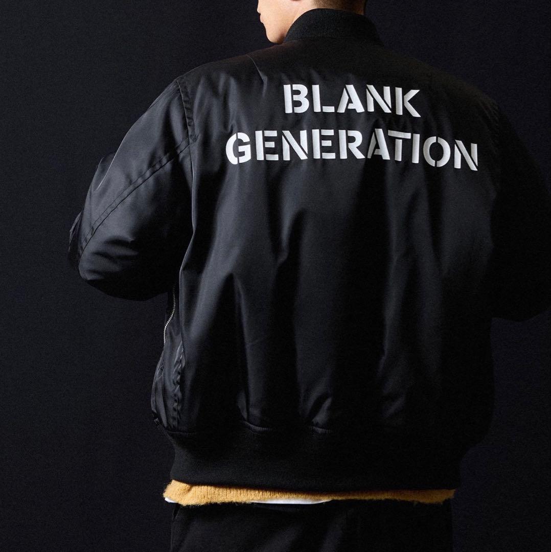 NUMBER (N)INE PRINTED MA-1 JACKET サイズXL