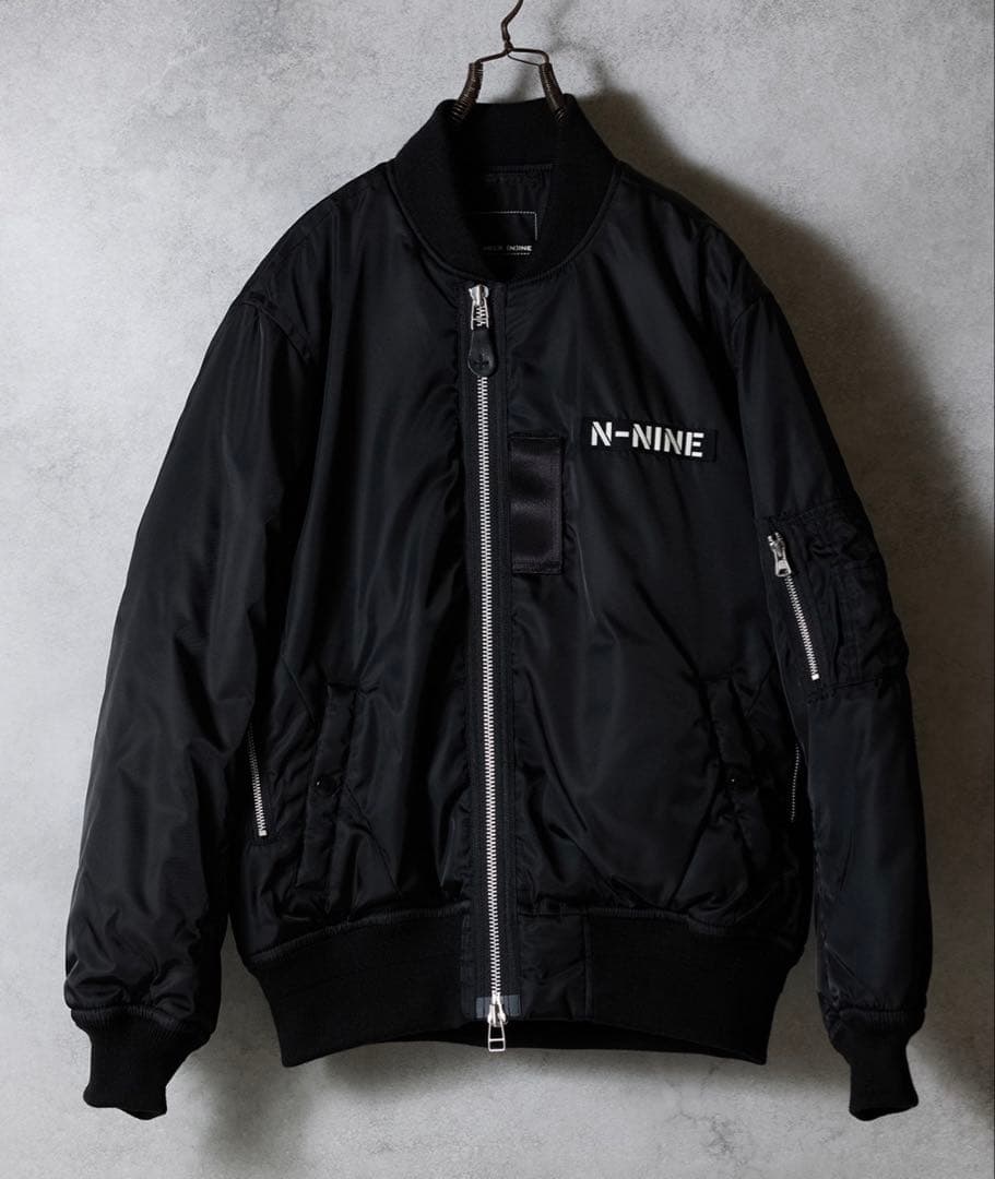 NUMBER (N)INE PRINTED MA-1 JACKET サイズXL