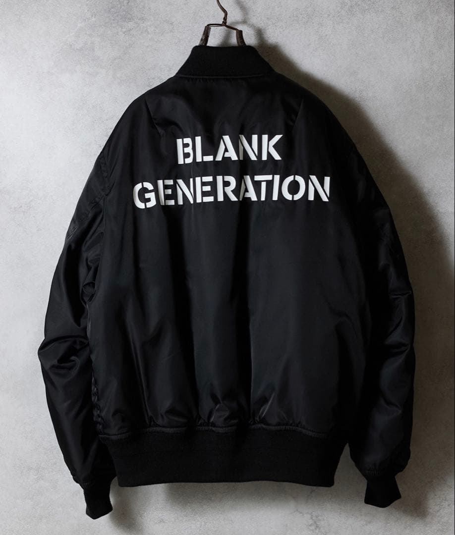 NUMBER (N)INE PRINTED MA-1 JACKET サイズXL