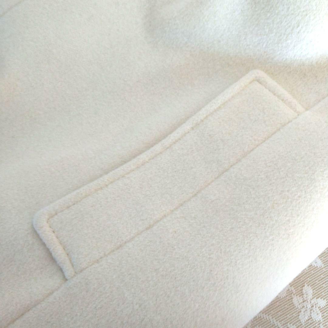 BURBERRY バーバリー アンゴラ混 レディース ロングコート 36