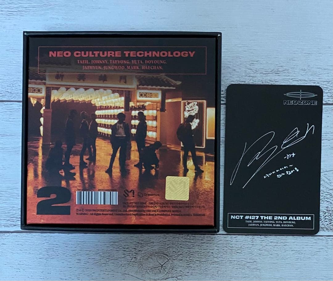 NCT127 NEO ZONE KIT キノ トレカ DOYOUNG ドヨン