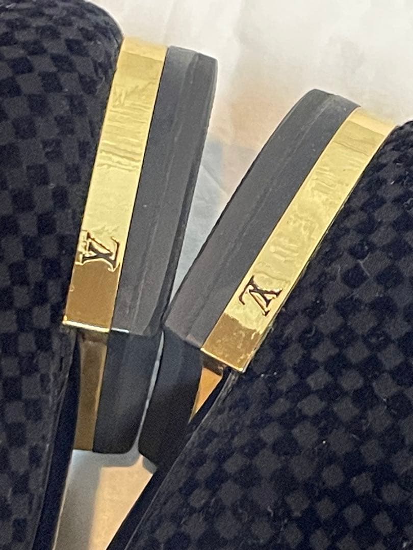 【美品】LOUIS VUITTONルイヴィトン　バレエシューズ　フラットシューズ