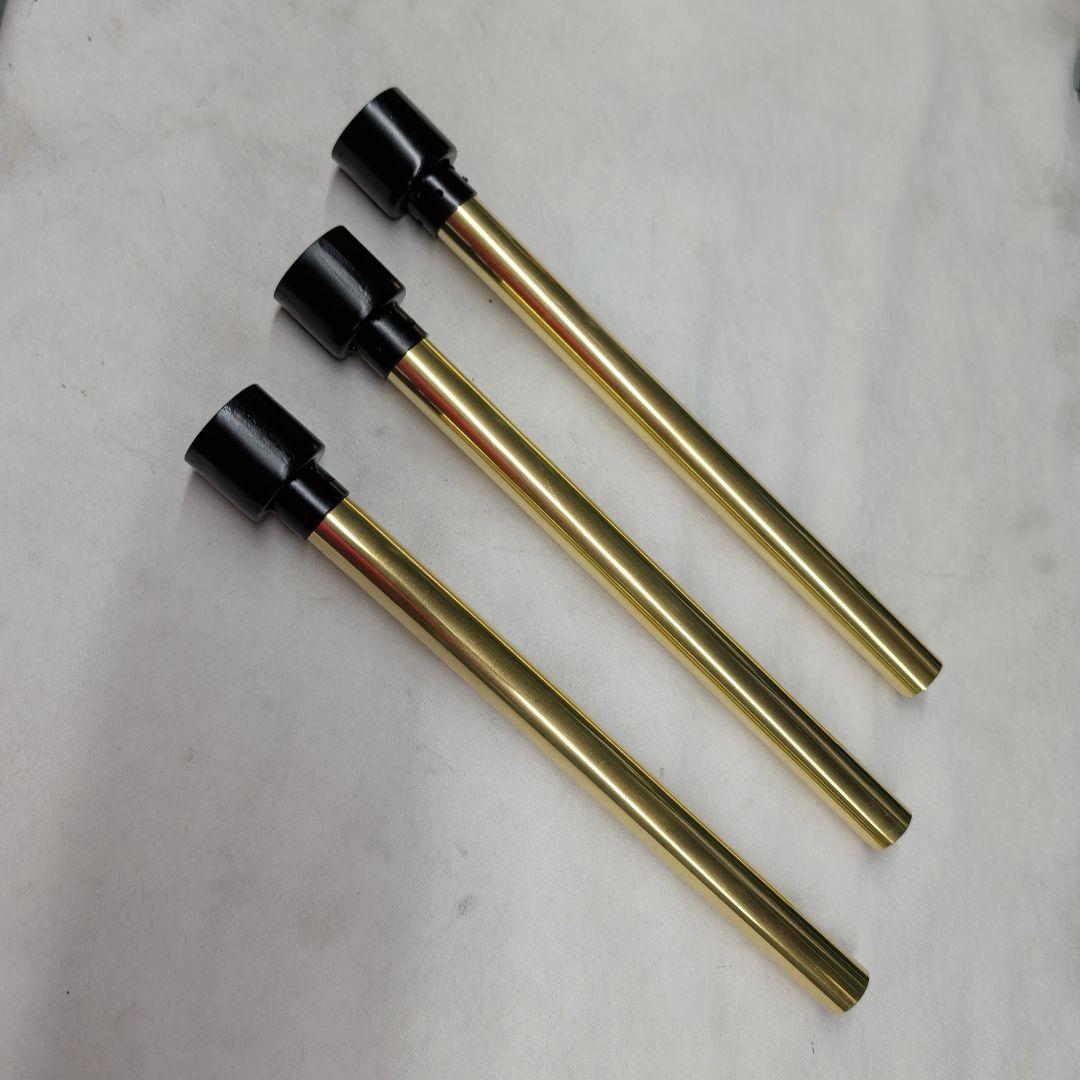 【もじゃ子】ワンオフ真鍮サイレンサー3本セット