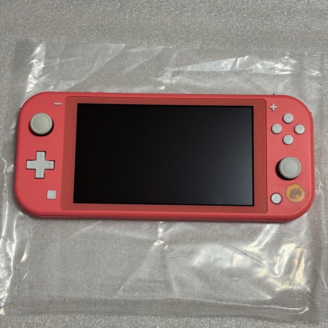 Switch Lite 本体 あつまれ どうぶつの森セット しずえアロハ柄 完品