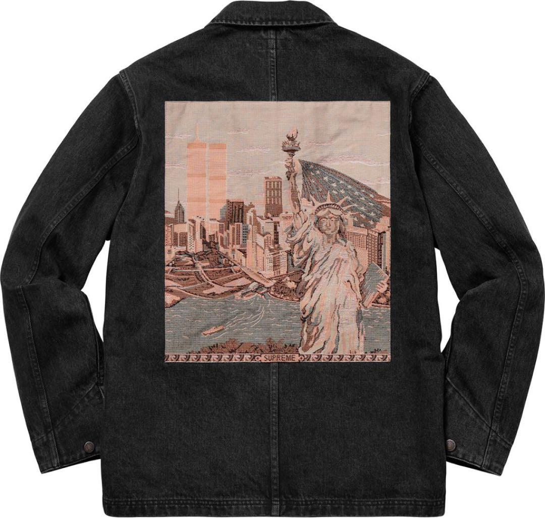 ジャケット・アウター Supreme NY Tapestry Denim Chore Coat