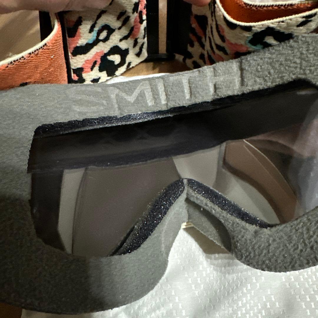 SMITH ChromaPop スキーゴーグル ヒョウ柄