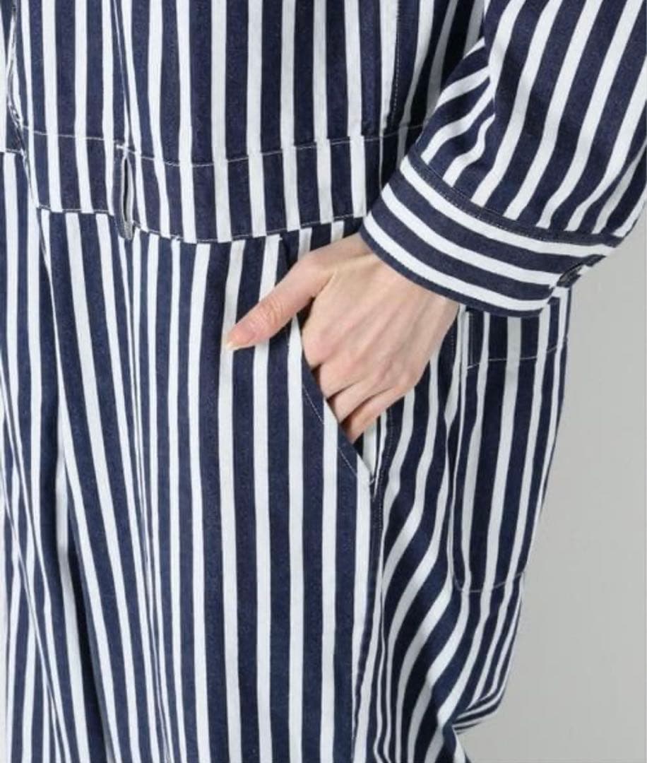 journal standard luxe ストライプ　オールインワン　つなぎ