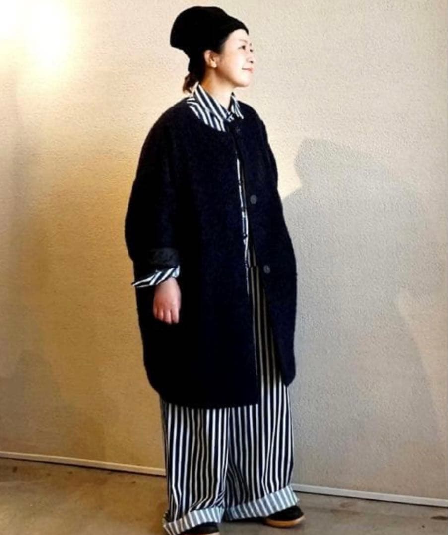 journal standard luxe ストライプ　オールインワン　つなぎ