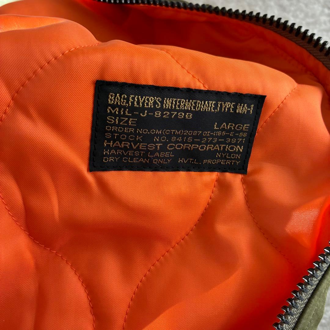 harvest label TMT コラボ　MA-1 フライトジャケット