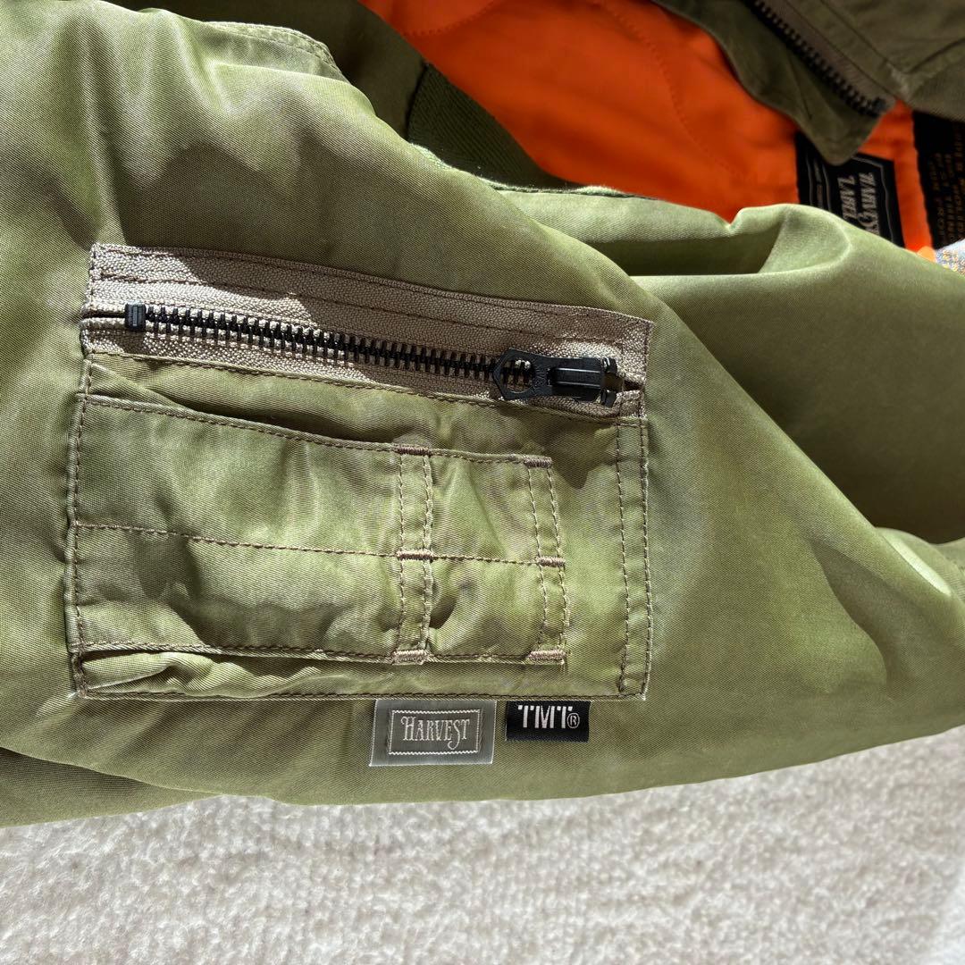 harvest label TMT コラボ　MA-1 フライトジャケット