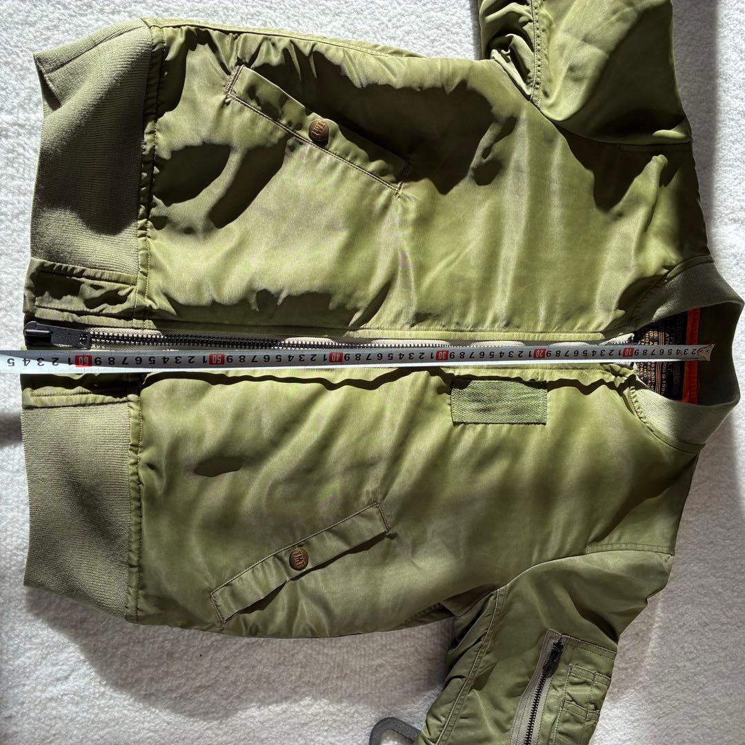 harvest label TMT コラボ　MA-1 フライトジャケット