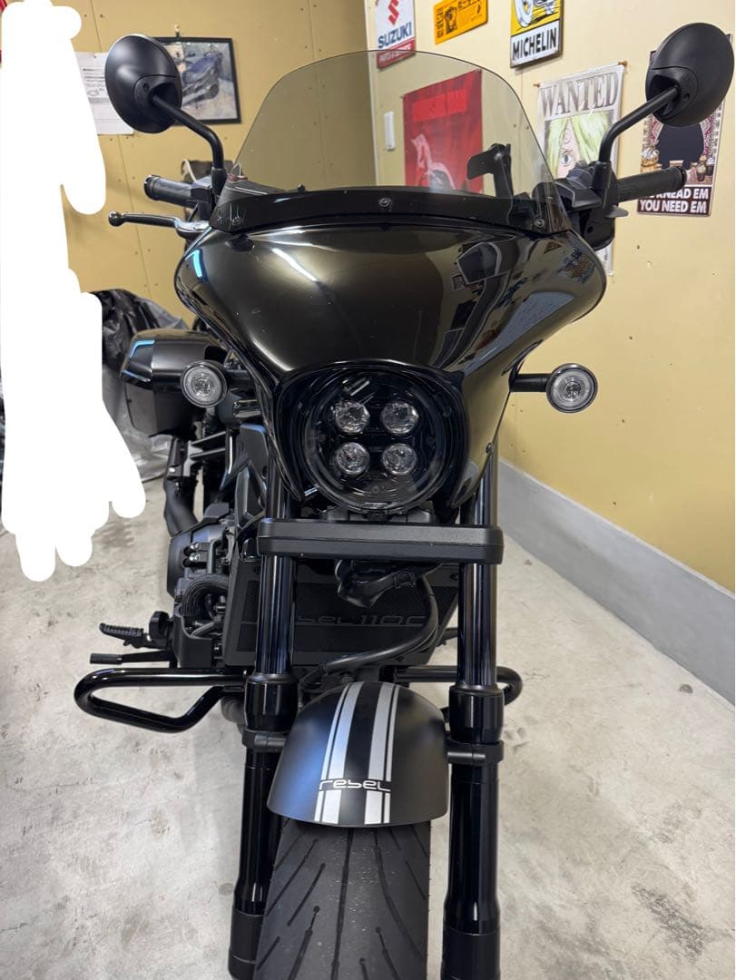 ホンダ レブル1100 フロントカウル puts プーチ