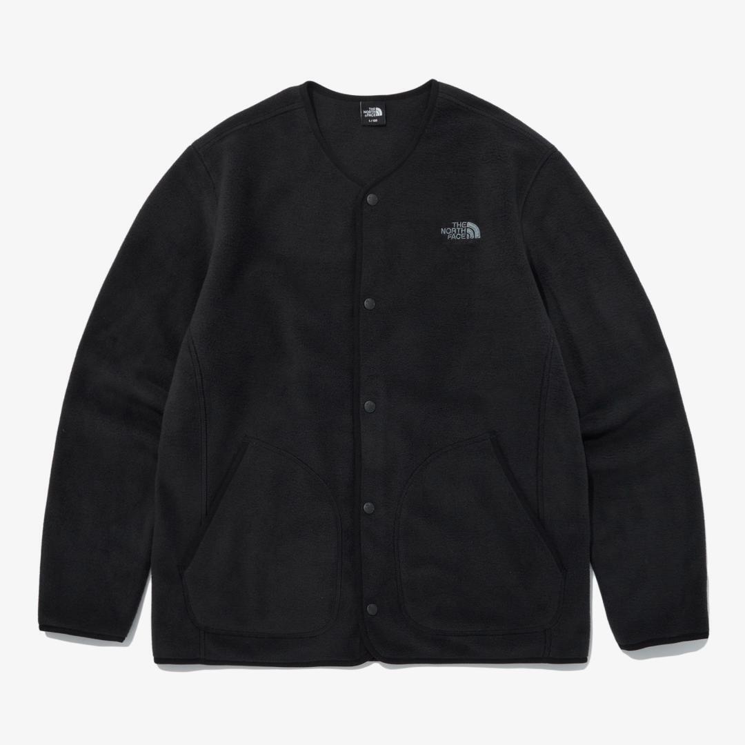 最終⚡️韓国★ノースフェイス アカンポ カーディガン フリース ノーカラー S