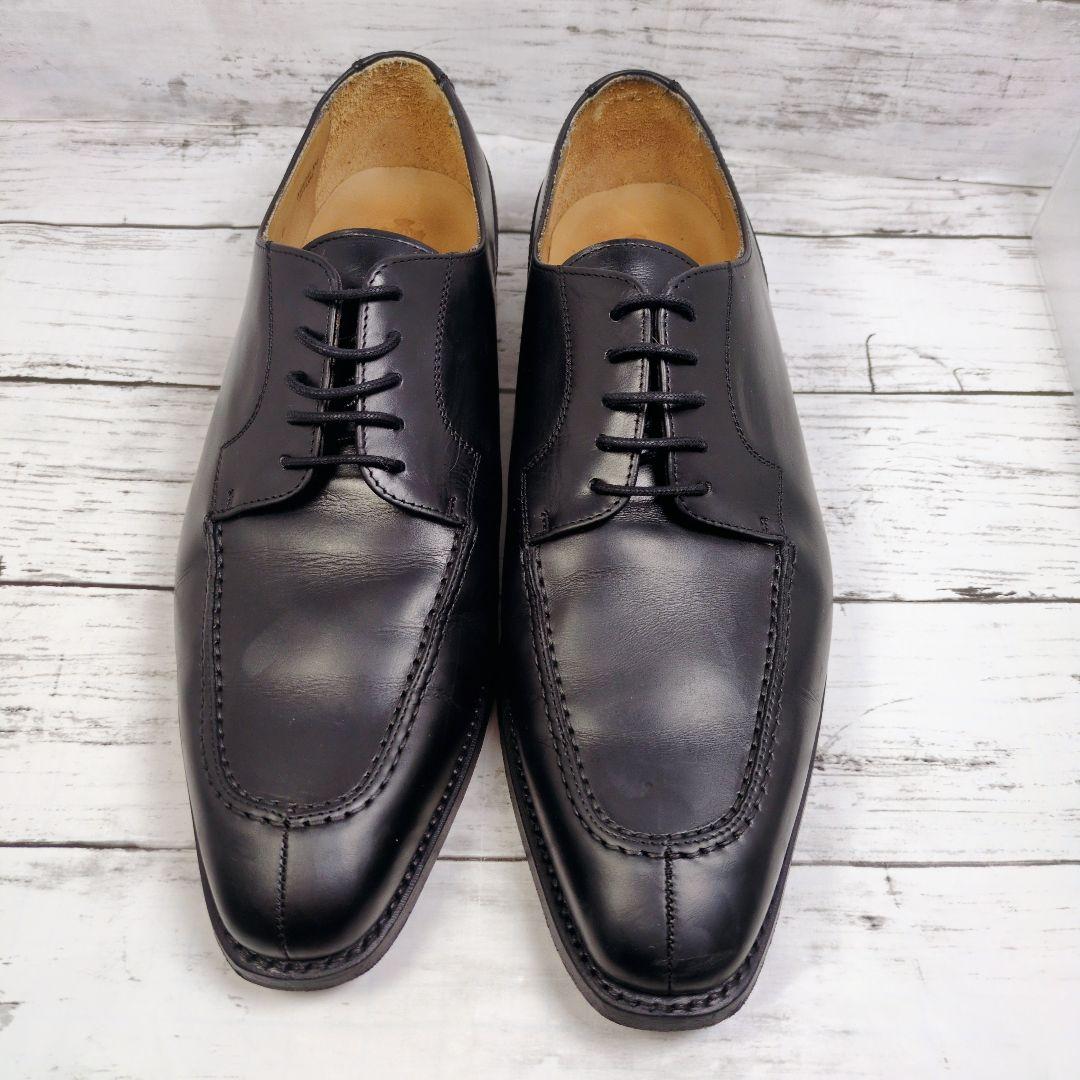み*よ様 【Berwick1707】バーウィック5471 ブラック レザー 革靴