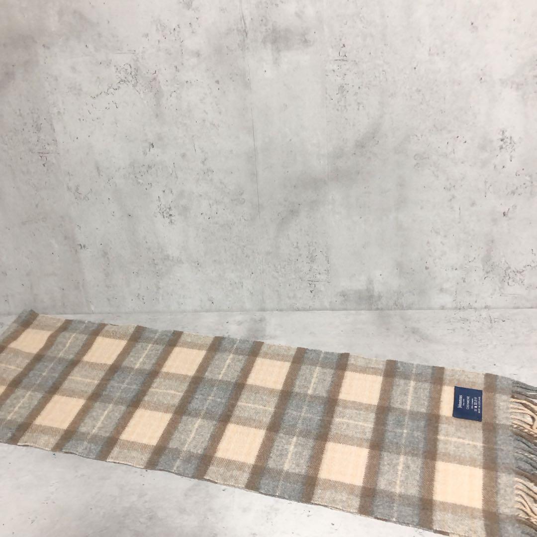 美品　Johnstons ジョンストンズ カシミヤ100% マフラー