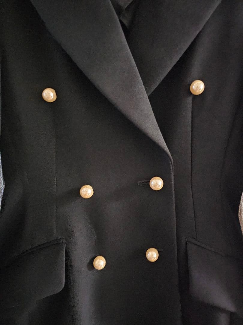 最終値引きセール☆MADISONBLUE パール ロングコート マディソンブルー