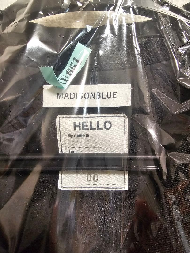 最終値引きセール☆MADISONBLUE パール ロングコート マディソンブルー