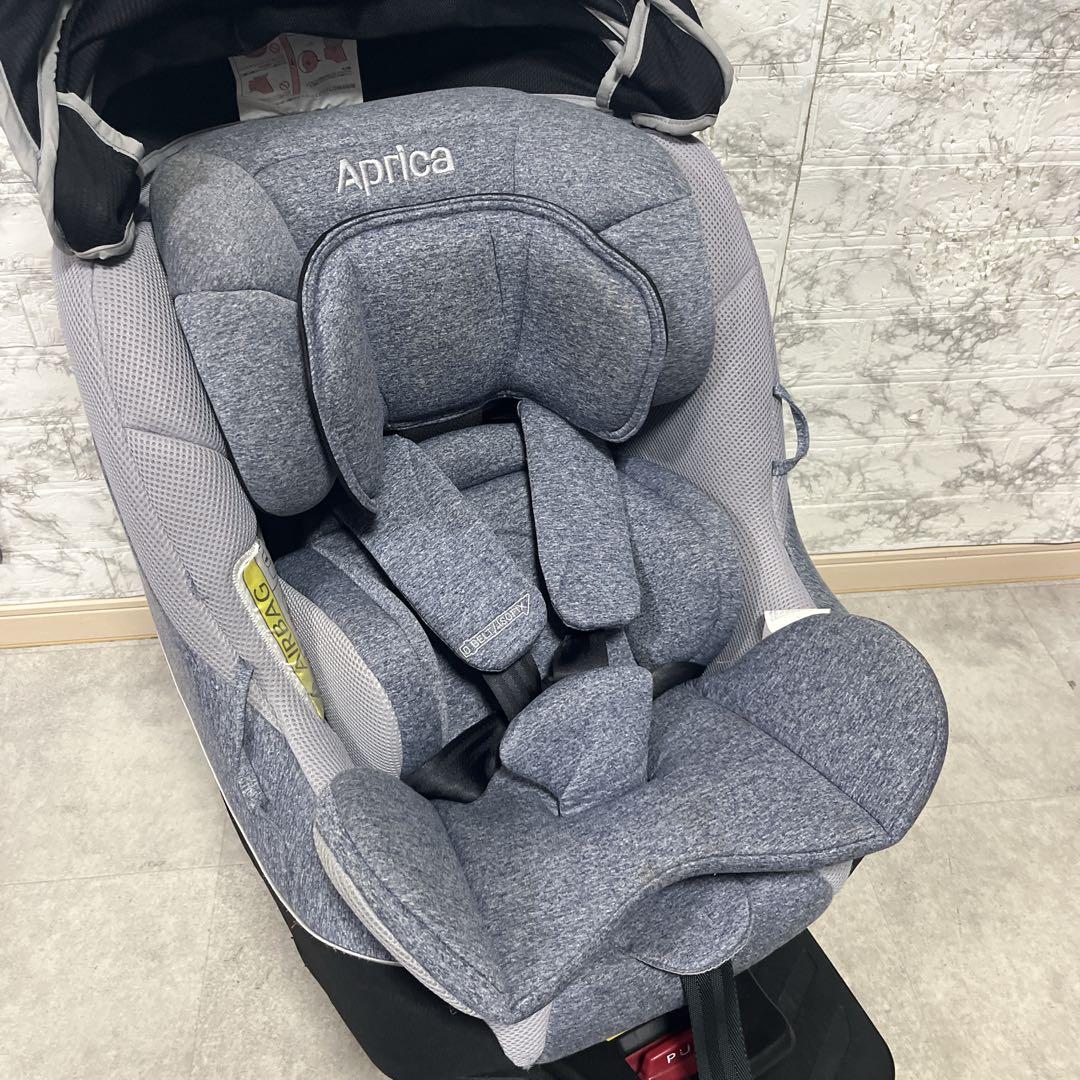 Aprica クルリラAC ISOFIX 回転式チャイルドシート　新生児〜OK